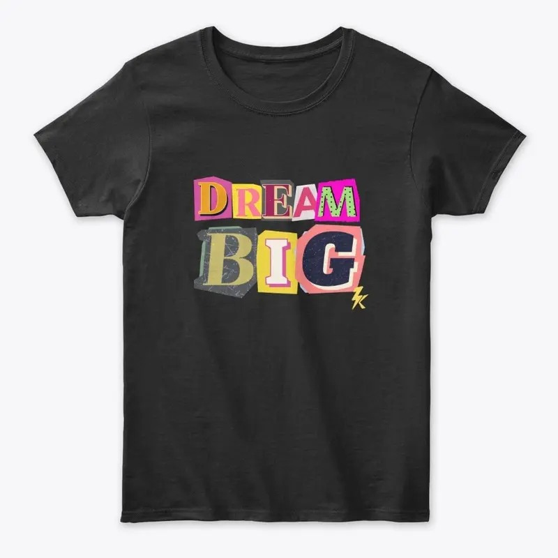 DREAM BIG SCRAMBLE PRINT